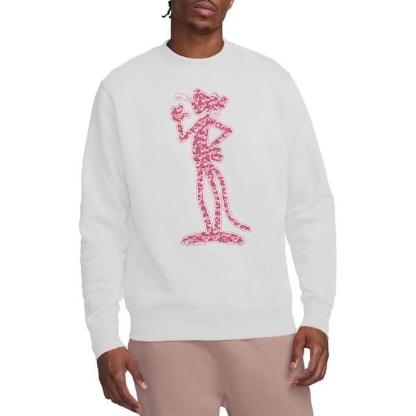 Pink Panther Unisex Adult Heads Sweatshirt