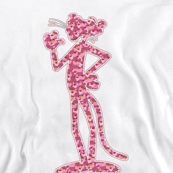 Pink Panther Unisex Adult Heads Sweatshirt