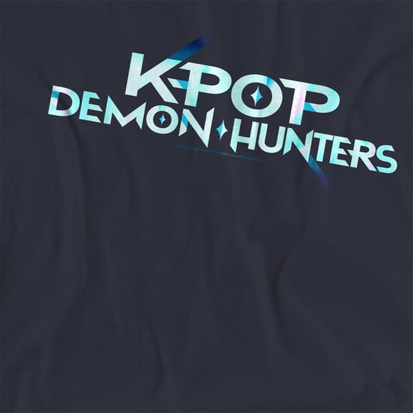 K-Pop Demon Hunters Womens/Ladies Colour Logo T-Shirt