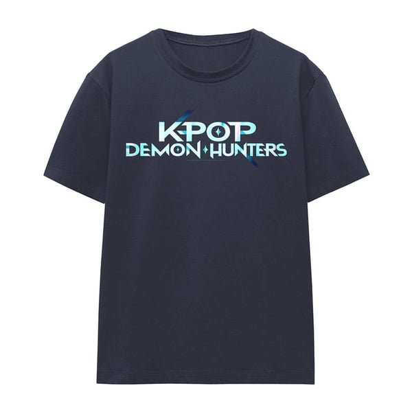 K-Pop Demon Hunters Womens/Ladies Colour Logo T-Shirt