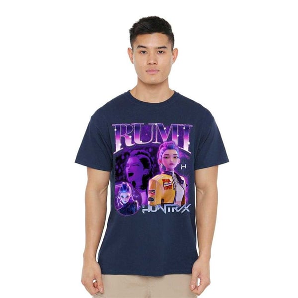 K-Pop Demon Hunters Unisex Adult Huntr/X Rumi T-Shirt