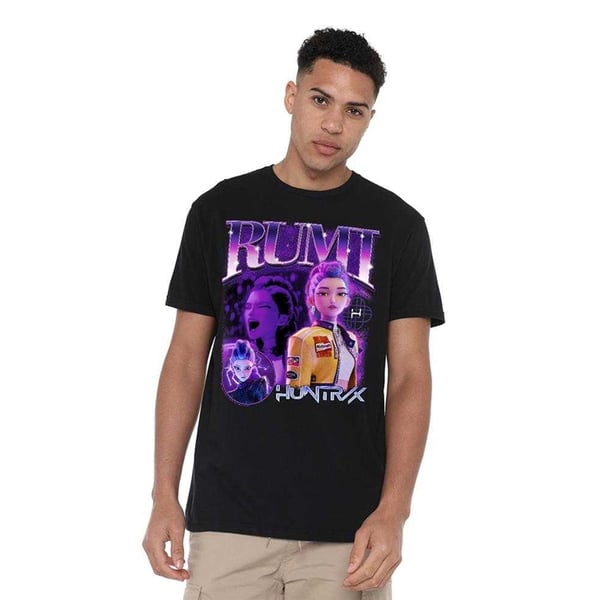 K-Pop Demon Hunters Unisex Adult Huntr/X Rumi T-Shirt