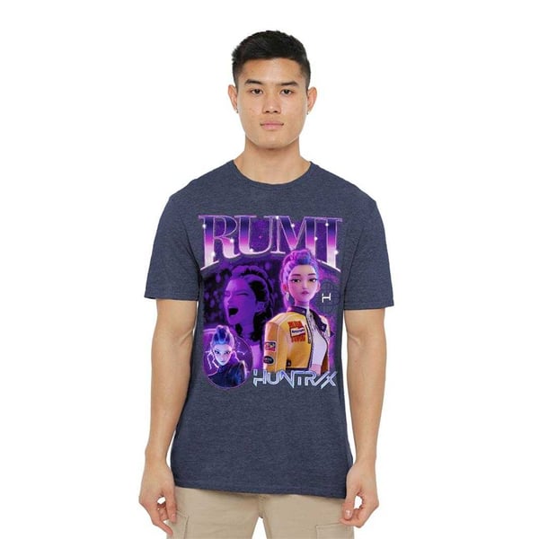 K-Pop Demon Hunters Unisex Adult Huntr/X Rumi T-Shirt