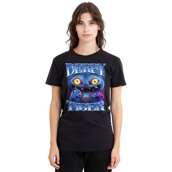 K-Pop Demon Hunters Womens/Ladies Derpy Tiger T-Shirt