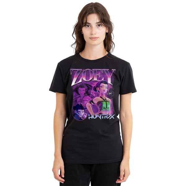 K-Pop Demon Hunters Womens/Ladies Huntr/X Zoey T-Shirt