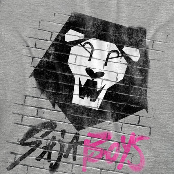 K-Pop Demon Hunters Unisex Adult Saja Boys Brick Graffiti T-Shirt