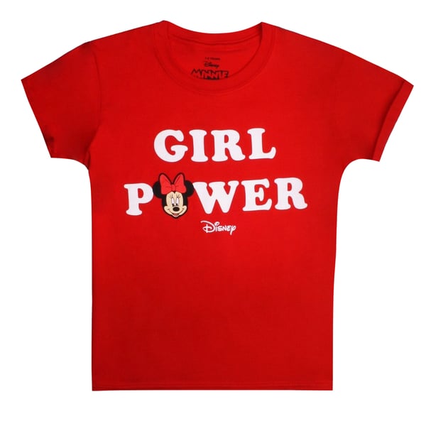 Disney Piger Girl Power Minnie Mouse T-shirt