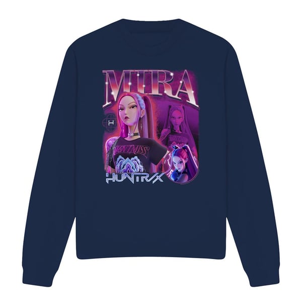 K-Pop Demon Hunters Unisex Vuxen Huntr/X Mira Sweatshirt