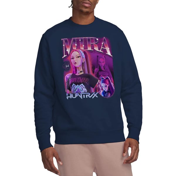 K-Pop Demon Hunters Unisex Vuxen Huntr/X Mira Sweatshirt