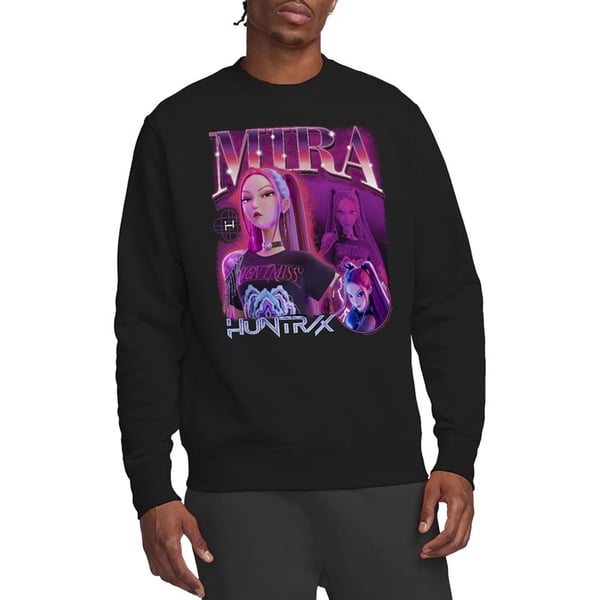 K-Pop Demon Hunters Unisex Vuxen Huntr/X Mira Sweatshirt