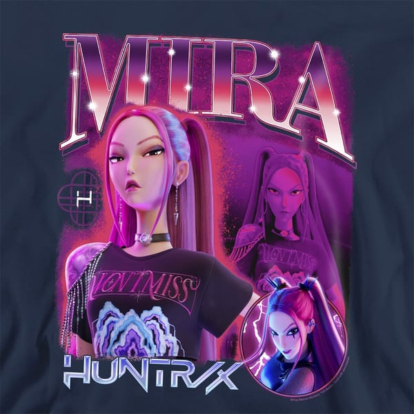 K-Pop Demon Hunters Unisex Vuxen Huntr/X Mira Sweatshirt