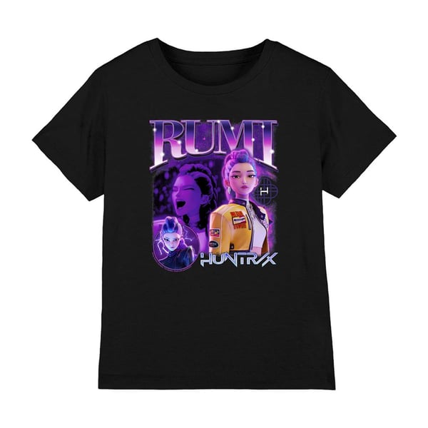 K-Pop Demon Hunters Barn/Kids Huntr/X Rumi T-shirt