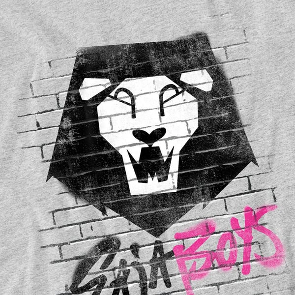 K-Pop Demon Hunters Unisex Adult Saja Boys Graffiti T-Shirt