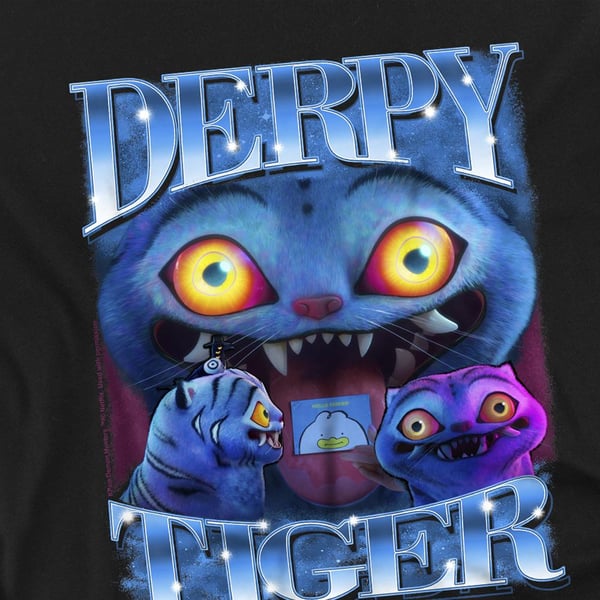 K-Pop Demon Hunters Barn/Kids Derpy Tiger T-shirt