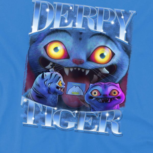 K-Pop Demon Hunters Barn/Kids Derpy Tiger T-shirt