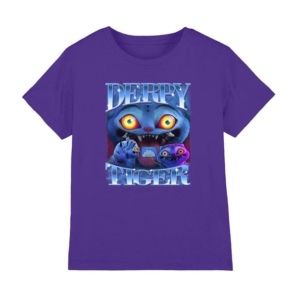 K-Pop Demon Hunters Barn/Kids Derpy Tiger T-shirt