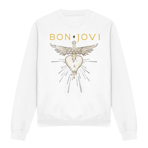 Bon Jovi Unisex Adult Greatest Hits Sweatshirt