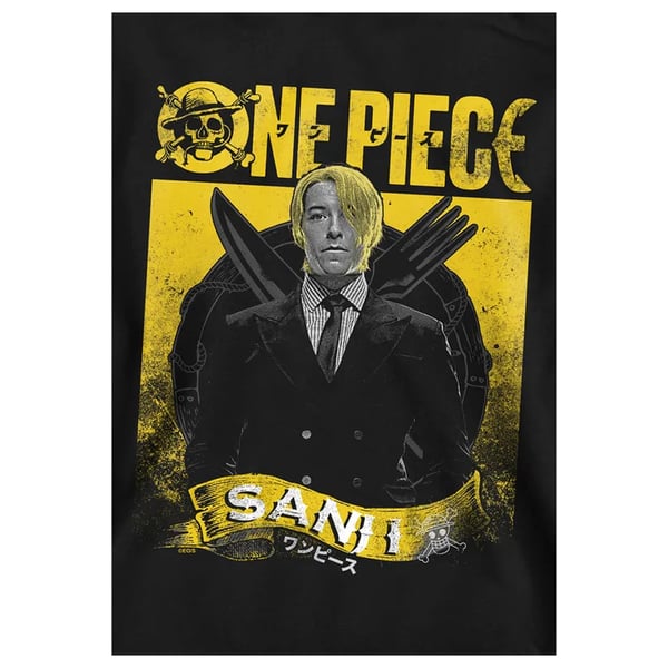 One Piece Live Action Childrens/Kids Sanji Portrait Hoodie