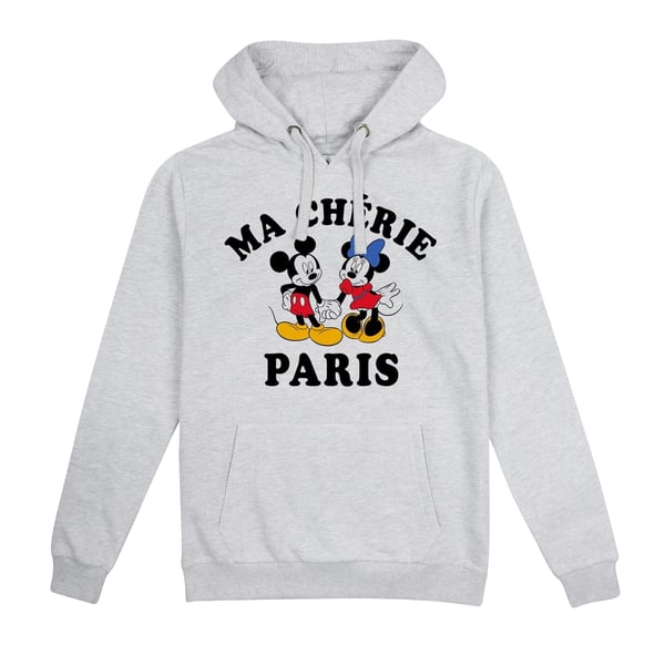 Disney Womens/Ladies Paris Mickey & Minnie Mouse Hoodie
