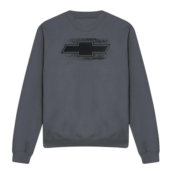 Chevrolet Unisex Adult Bowtie Burnout Sweatshirt