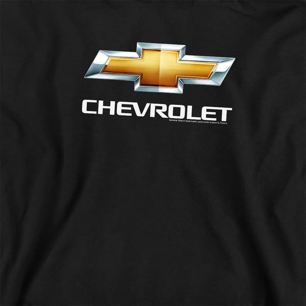 Chevrolet Unisex Adult Bowtie Stacked Sweatshirt