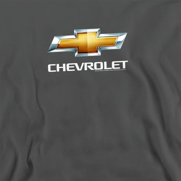 Chevrolet Unisex Adult Bowtie Stacked Sweatshirt