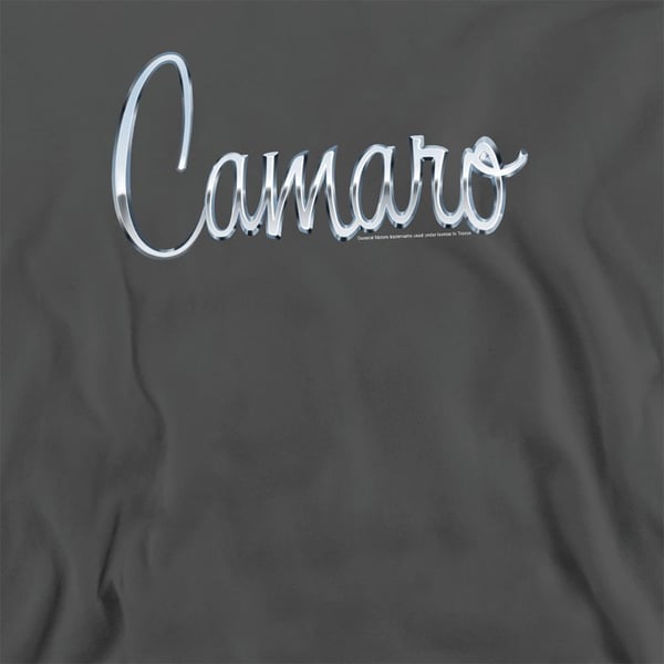 Chevrolet Unisex Adult Classic Camaro Metal Sweatshirt