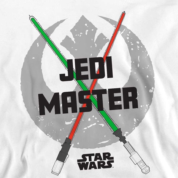 Star Wars Unisex Adult Jedi Master Dad Lightsaber Sweatshirt