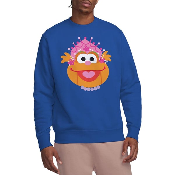 Sesame Street Unisex Adult Zoey Nutcracker Christmas Sweatshirt