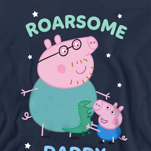Peppa Pig Unisex Adult Roarsome Daddy Sweatshirt