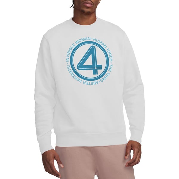 Fantastic Four Unisex Adult Superhero Team Sweatshirt