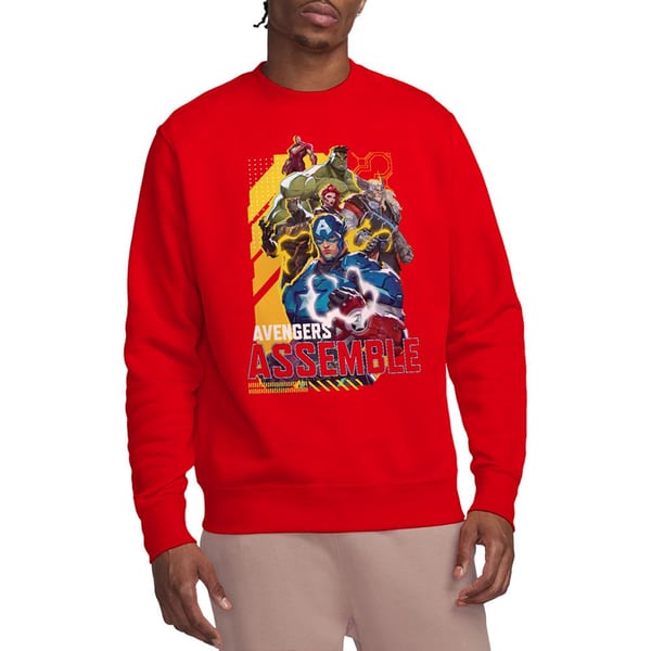 Marvel Rivals Unisex Adult Assemble Group Sweatshirt