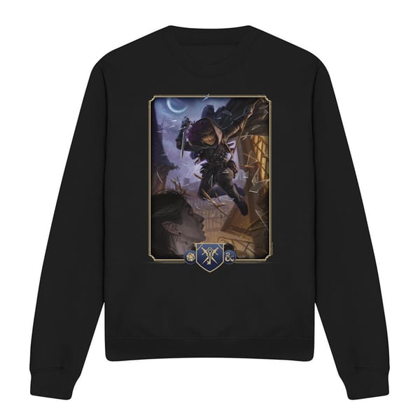 Dungeons & Dragons Unisex Aikuisten 2024 Rogue Avainkuva Collegepaita