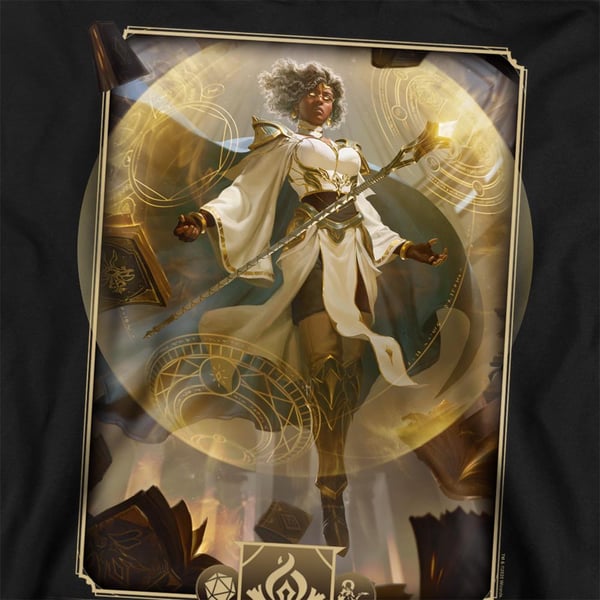 Dungeons & Dragons Unisex Adult 2024 Wizard Key Art Sweatshirt