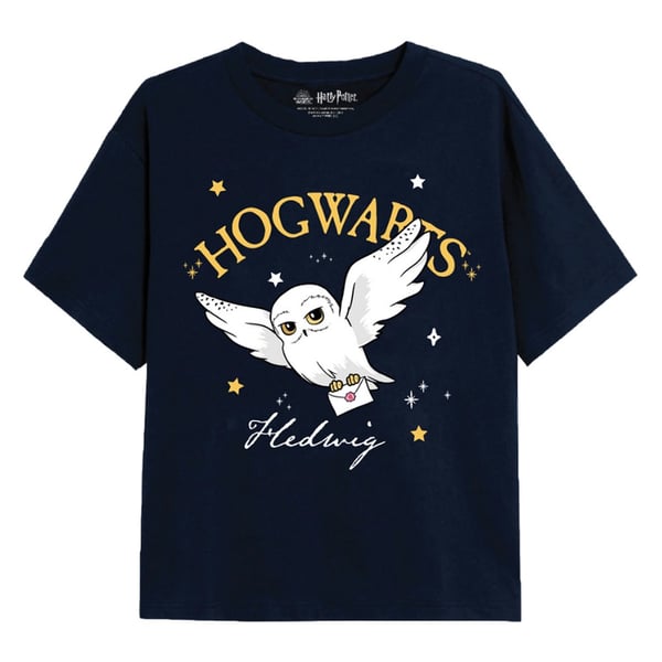 Harry Potter Girls Hedwig Hogwarts T-Shirt