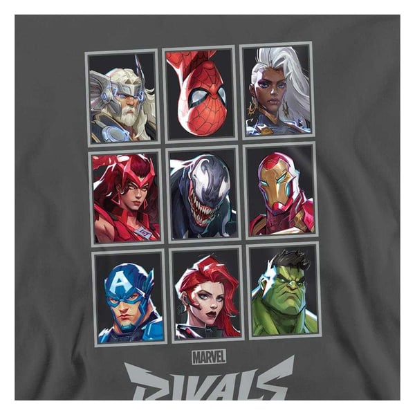 Marvel Rivals Unisex Adult Character Grid Sweatshirt