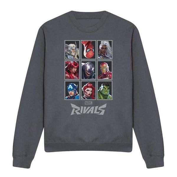 Marvel Rivals Unisex Adult Character Grid Sweatshirt