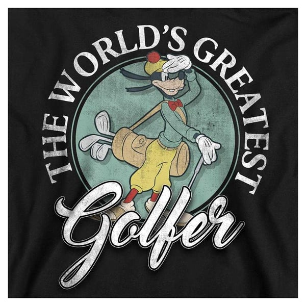 Mickey & Friends Mens The World´s Greatest Golfer Goofy Sweatshirt
