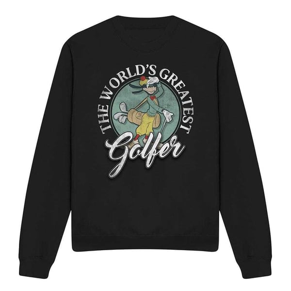 Mickey & Friends Mens The World´s Greatest Golfer Goofy Sweatshirt
