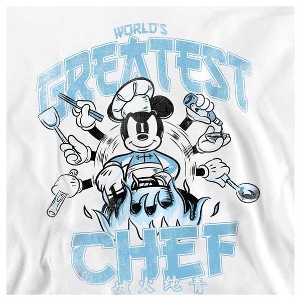 Mickey & Friends Mens World´S Greatest Chef Dad Sweatshirt