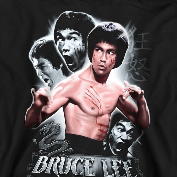 Bruce Lee Unisex Adult Inner Fury Sweatshirt