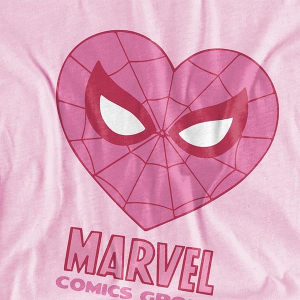 Spider-Man Childrens/Kids Heart Hoodie