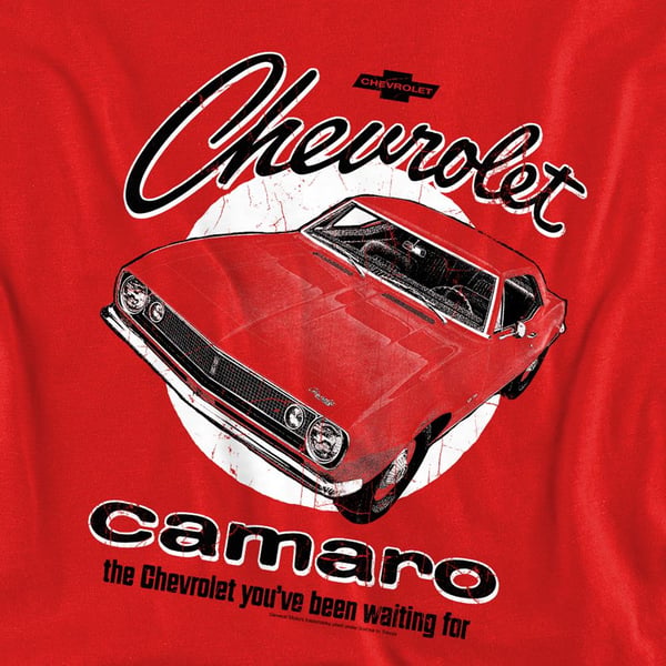 Chevrolet Unisex Adult Camaro Retro Sweatshirt