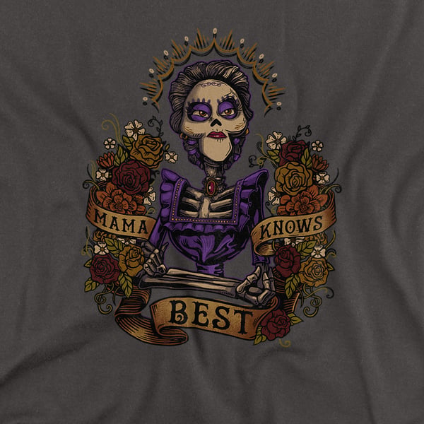 Coco Womens/Ladies Mama Imelda Rivera Heather T-Shirt