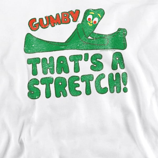 Gumby Unisex Adult That´s A Stretch Sweatshirt