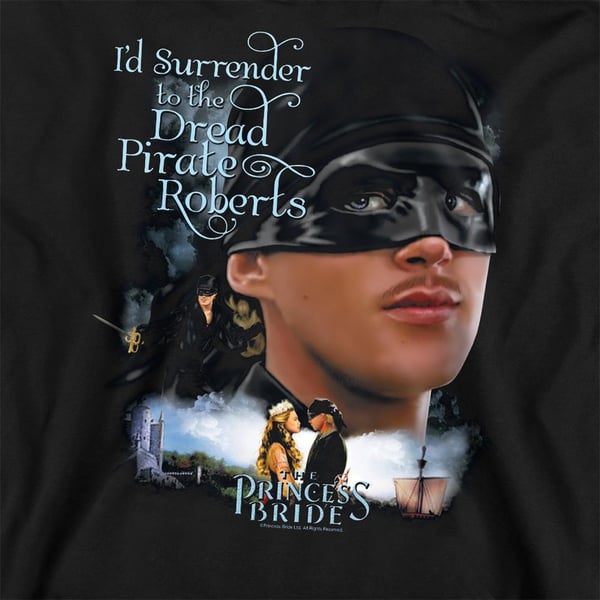The Princess Bride Unisex Adult Surrender Sweatshirt