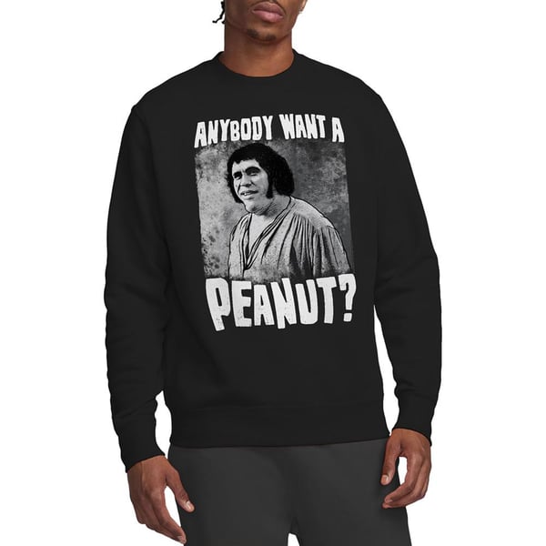 The Princess Bride Unisex Adult Anybody Want A Peanut? Giant Sweatshirt