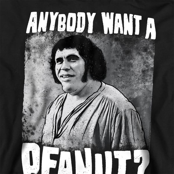 The Princess Bride Unisex Adult Anybody Want A Peanut? Giant Sweatshirt