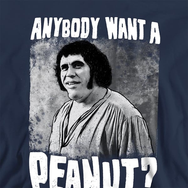 The Princess Bride Unisex Adult Anybody Want A Peanut? Giant Sweatshirt