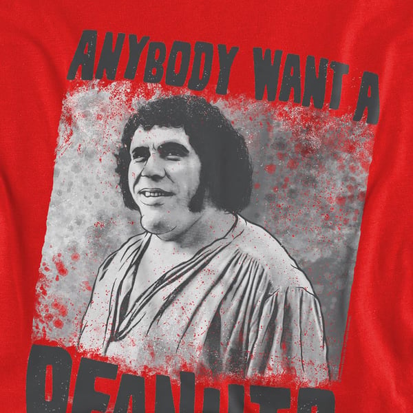 The Princess Bride Unisex Adult Anybody Want A Peanut? Giant Sweatshirt